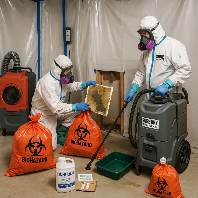 Contaminated Water Handling Protocols process in Spring Lake Heights, NJ