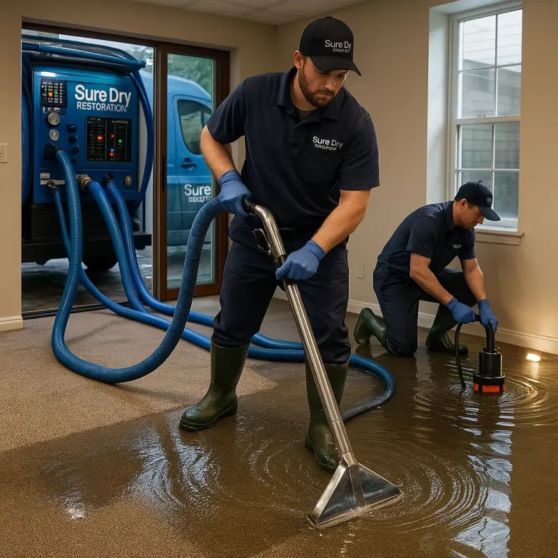 Water Extraction and Removal process in Spring Lake Heights, NJ